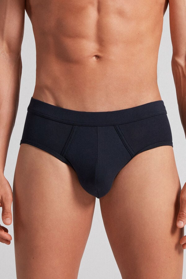 Bragas Intimissimi Natural Fresh Cotton Hombre Negros | QNUE-28531