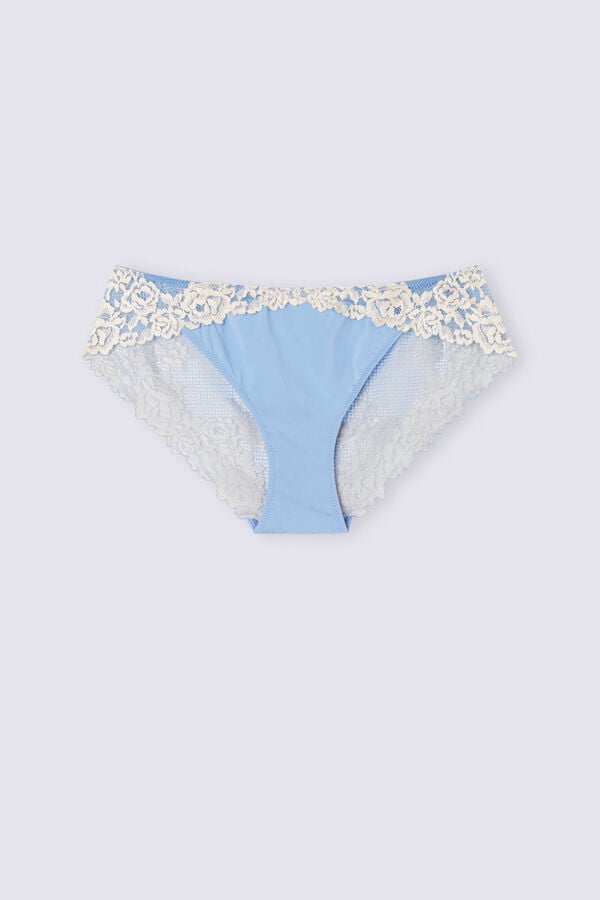 Bragas Intimissimi Pretty Flowers Mujer Azules Blancos | WBMV-39408