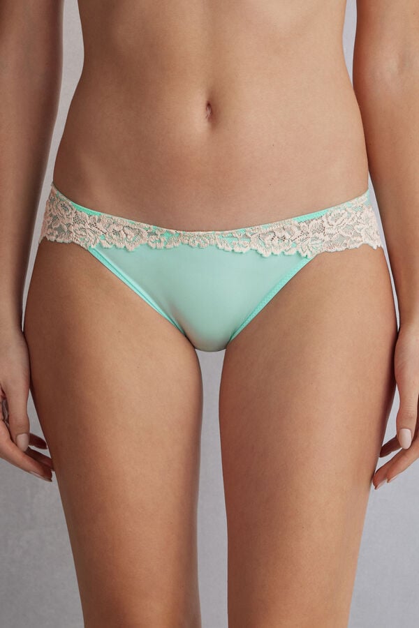 Bragas Intimissimi Pretty Flowers Mujer Verdes Blancos | HESN-45820