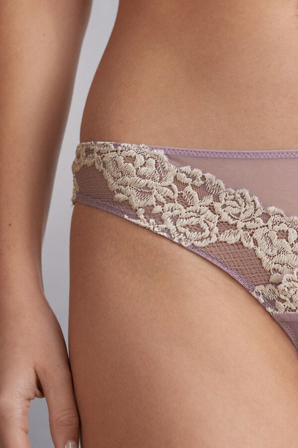 Bragas Intimissimi Pretty Flowerszilian Mujer Blancos | YKCA-54307