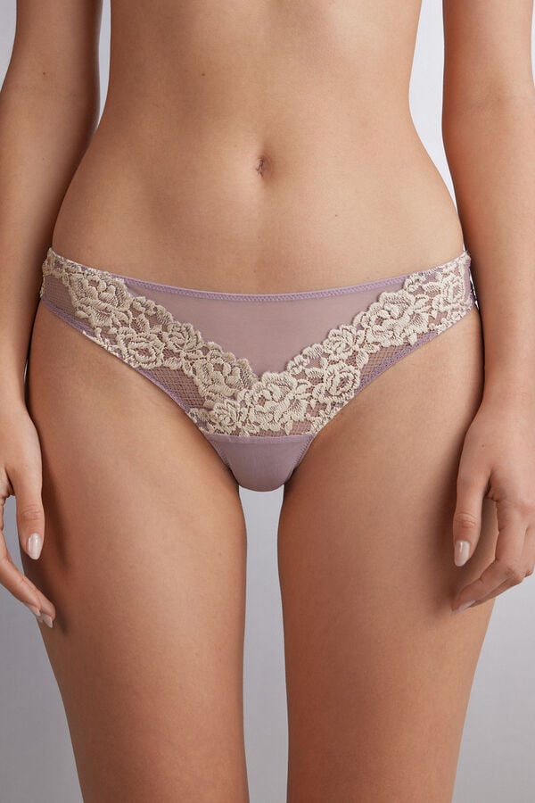 Bragas Intimissimi Pretty Flowerszilian Mujer Blancos | YKCA-54307