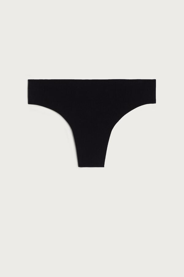 Bragas Intimissimi Seamless Cottonzilian Mujer Negros | XFBM-90274