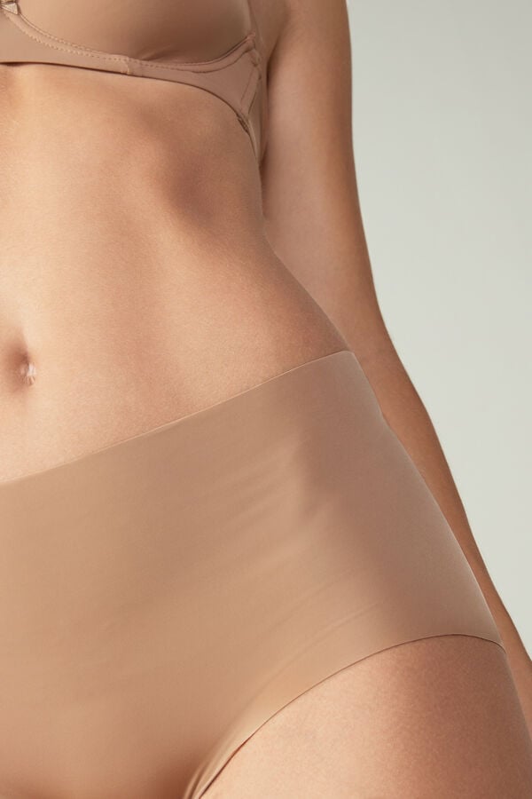 Bragas Intimissimi Seamless Microfiber Hipster Mujer Beige | KECH-70821