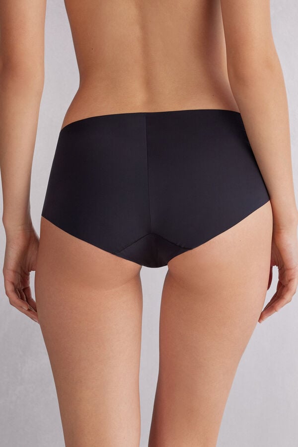 Bragas Intimissimi Seamless Microfiber Hipster Mujer Negros | HXCG-80473