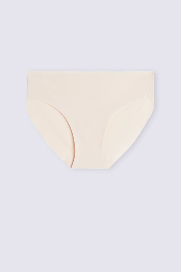 Bragas Intimissimi Seamless Microfiber Mujer Creme Rosas | VHSE-24058