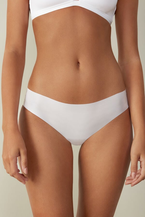 Bragas Intimissimi Seamless Microfiber Mujer Blancos | DLYJ-24906