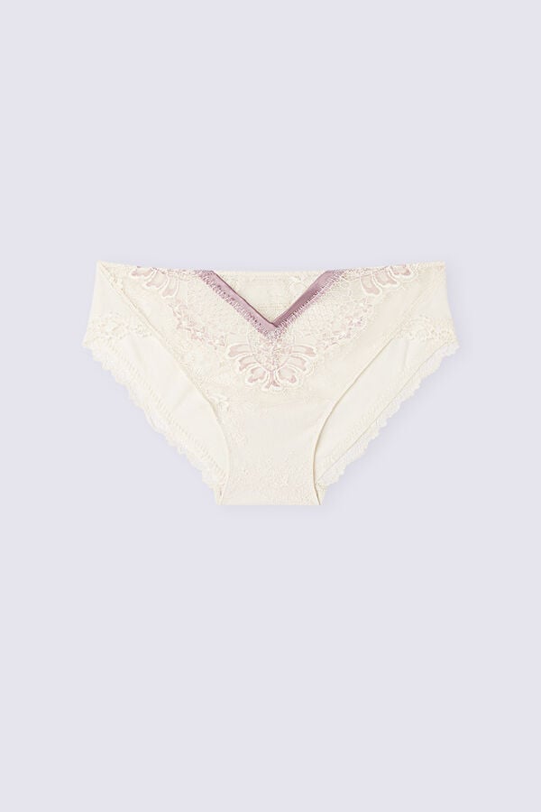 Bragas Intimissimi Secret Garden Mujer Amarillos Claro | IOMG-23087