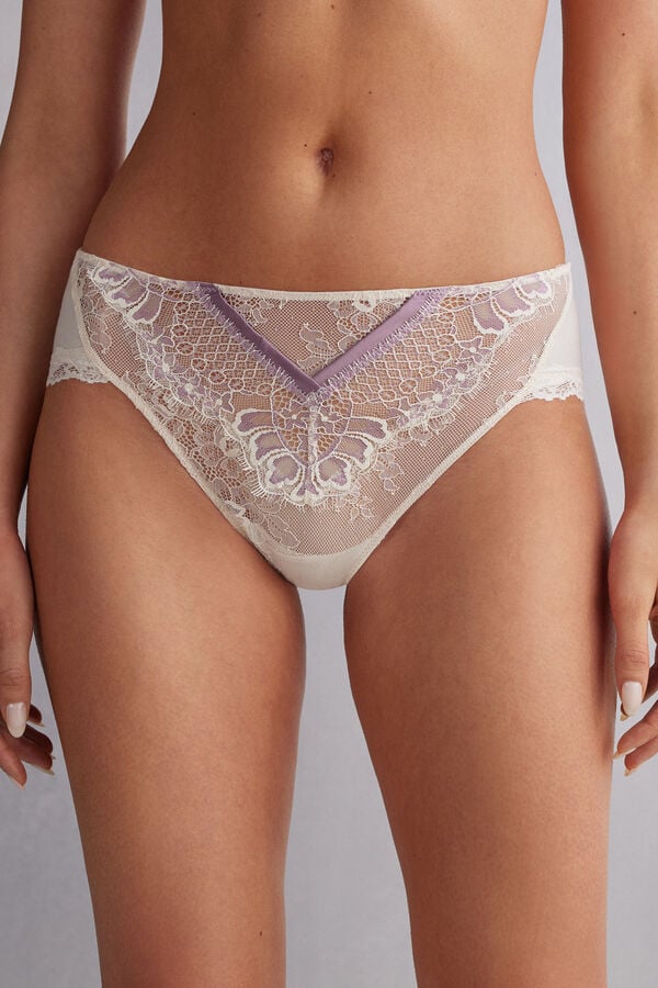 Bragas Intimissimi Secret Garden Mujer Amarillos Claro | IOMG-23087