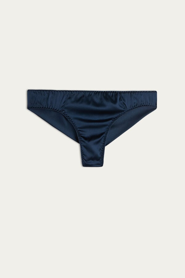 Bragas Intimissimi Silk Cheeky Mujer Azules | LSOD-23089