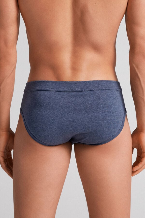 Bragas Intimissimi Superior Cotton Hombre Azules | HBLR-62315