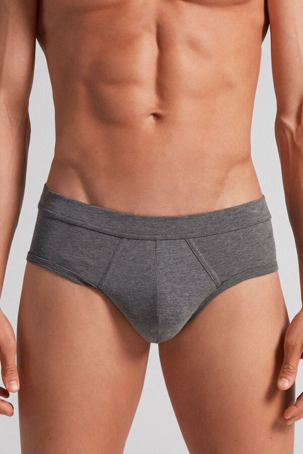 Bragas Intimissimi Superior Cotton Hombre Grises Oscuro | HLGQ-85041