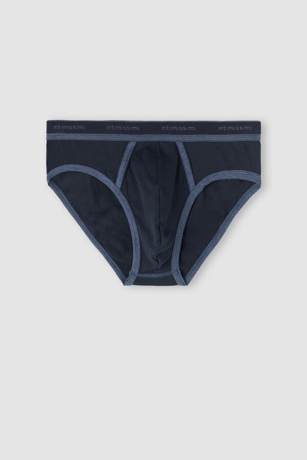 Bragas Intimissimi Superior Cotton Logo Hombre Azules Azules | NSHE-48720