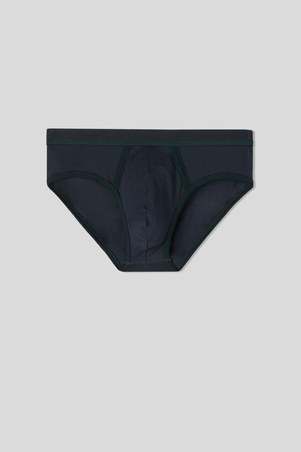 Bragas Intimissimi Superior Cotton Logo Hombre Negros | GBUR-62819