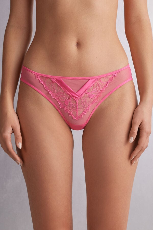 Bragas Intimissimi Sweet Like Sugarzilian Mujer Rosas | CPSQ-09231