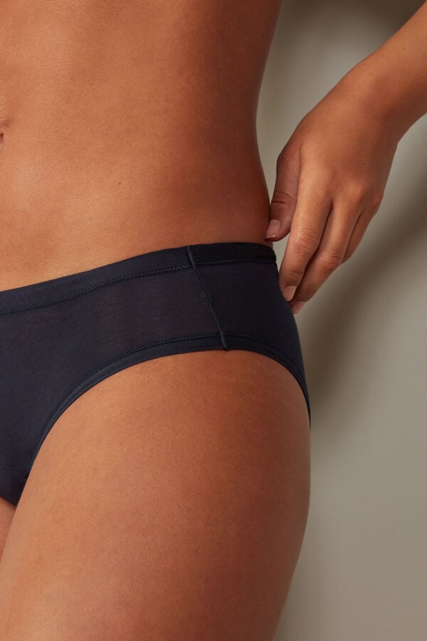 Bragas Intimissimi Ultralight Cotton Mujer Azules | BDIH-73851