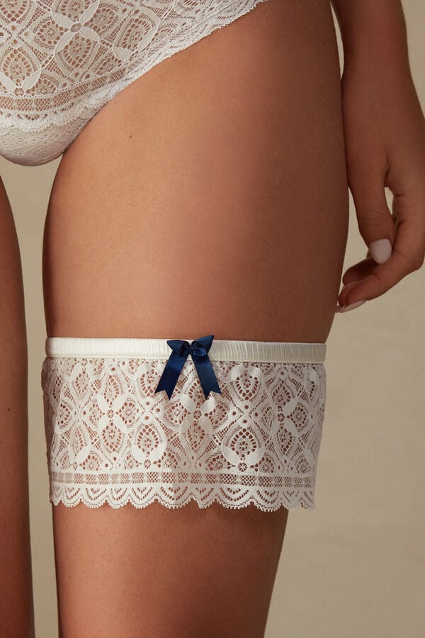 Cinturón Intimissimi Lace Mujer Blancos | QINO-12946