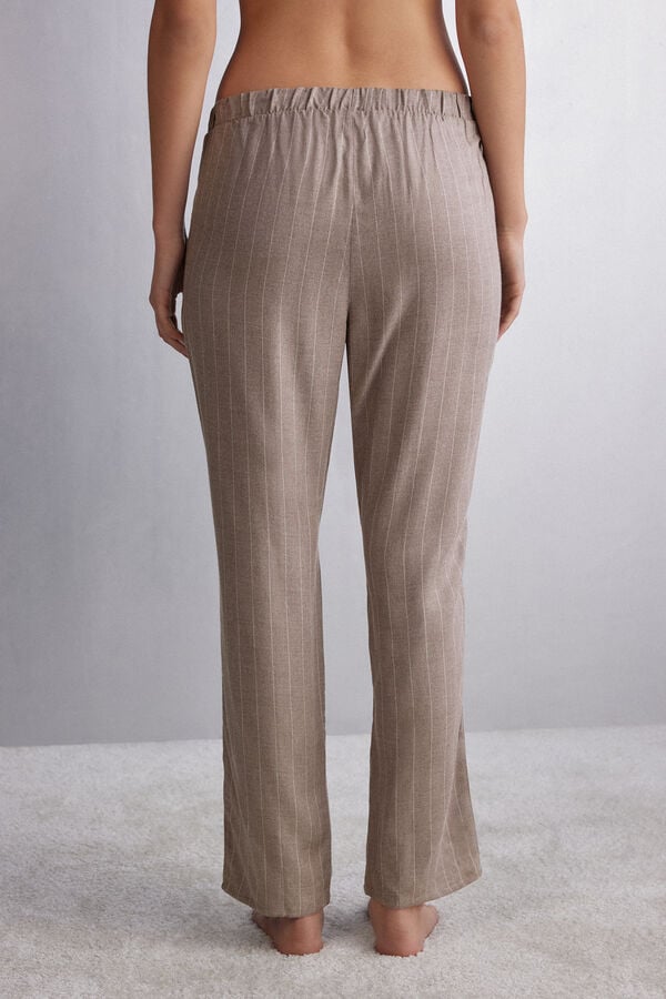 Pantalon Intimissimi Comfort First Full Length Woven Modal Mujer Beige | NLKT-21936