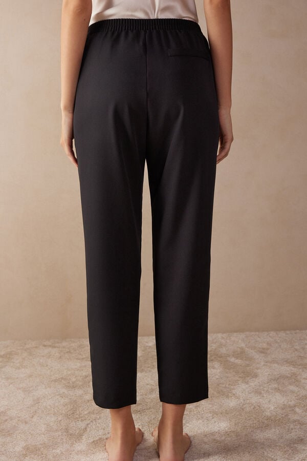 Pantalon Intimissimi Full Length With Pockets Mujer Negros | BERG-75890