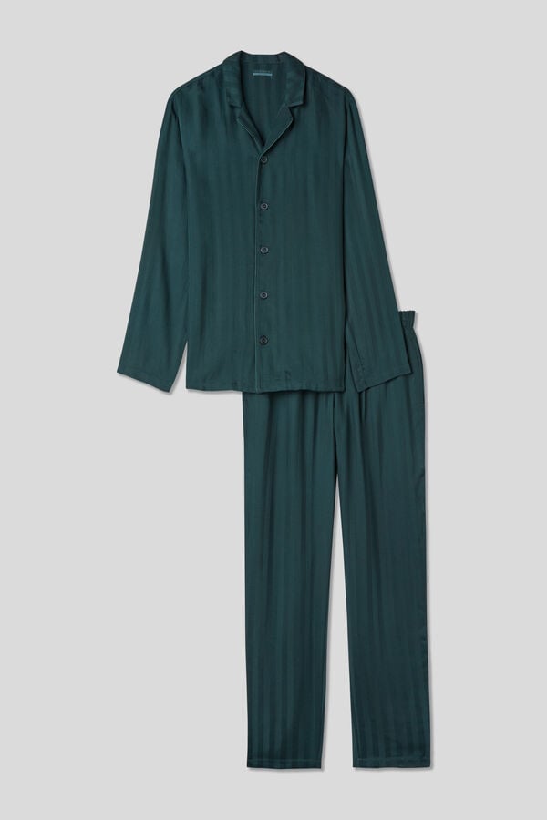 Pijama Intimissimi Modal Set Hombre Verdes Oscuro | CBRW-14798