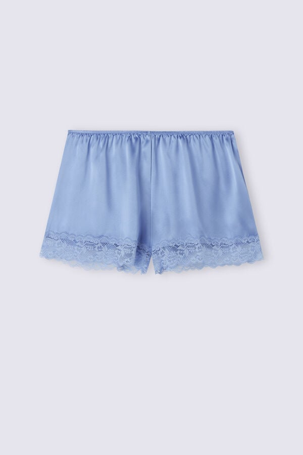 Short Intimissimi Silk Mujer Azules | MRUF-96523