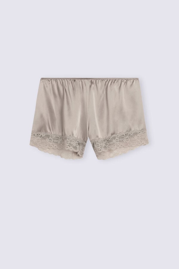 Short Intimissimi Silk Mujer Beige | KNCX-68724