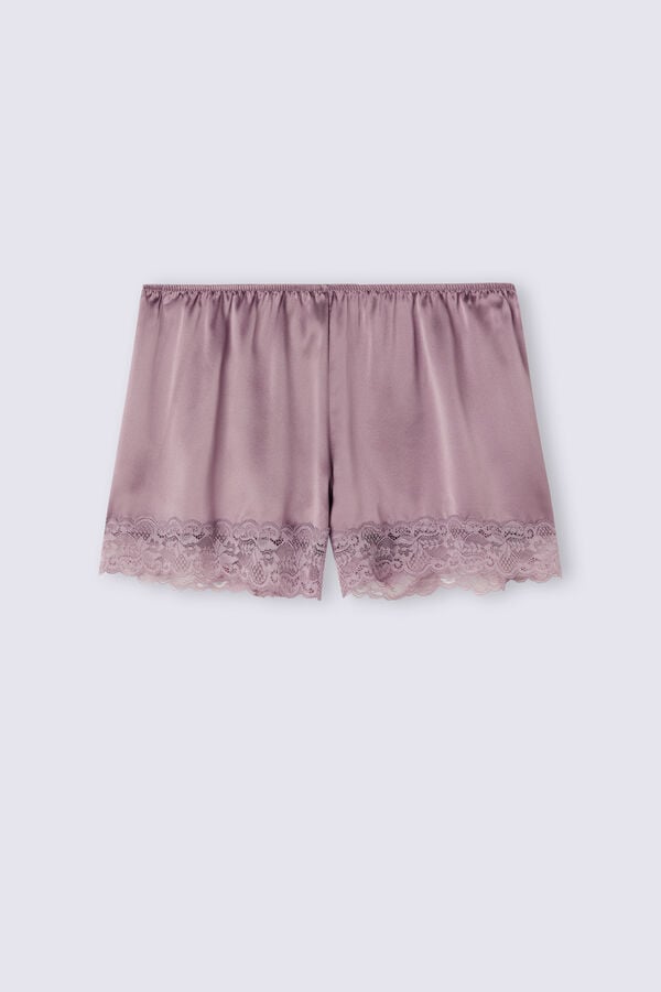 Short Intimissimi Silk Mujer Rosas | UADP-73091