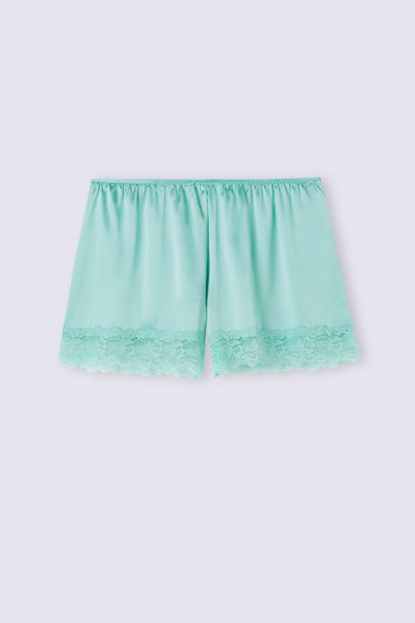 Short Intimissimi Silk Mujer Verdes | PNCX-59631