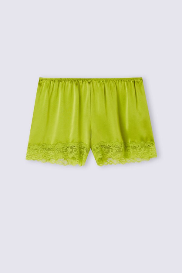 Short Intimissimi Silk Mujer Verdes | XLVF-63709