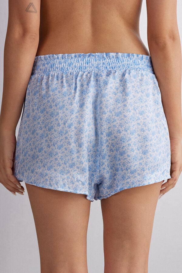 Short Intimissimi Sweet Talking Satin Mujer Flores | KTHP-06875