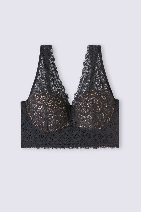 Sujetador Intimissimi Asia Balconette Mujer Negros | QDLI-31598