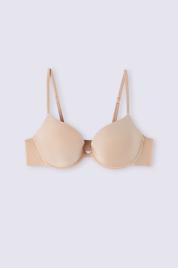 Sujetador Intimissimi Bellissima Push-Up Ultralight Microfiber Mujer Naranjas Beige | LWHN-27645