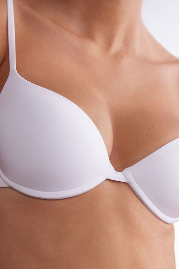 Sujetador Intimissimi Bellissima Push-Up Ultralight Microfiber Mujer Blancos | PRYW-43561