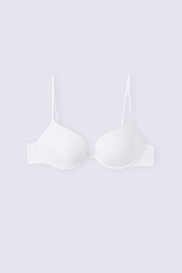 Sujetador Intimissimi Bellissima Push-Up Ultralight Microfiber Mujer Blancos | PRYW-43561