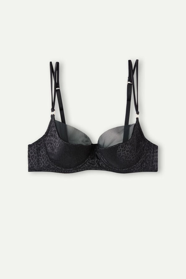 Sujetador Intimissimi Cool Minimal Demi Mujer Negros | VCYS-46387