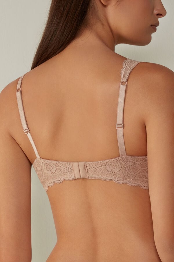 Sujetador Intimissimi Elena Balconette Lace Mujer Naranjas Beige | BWUF-80192