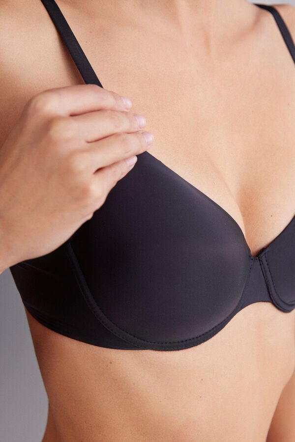 Sujetador Intimissimi Francesca Ultimate Balconette Mujer Negros | OPWV-24786