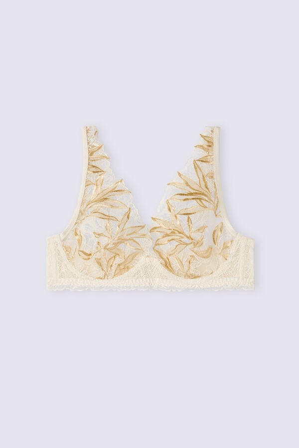 Sujetador Intimissimi Golden Hour Balconette Mujer Amarillos Claro Blancos | HNTM-29607