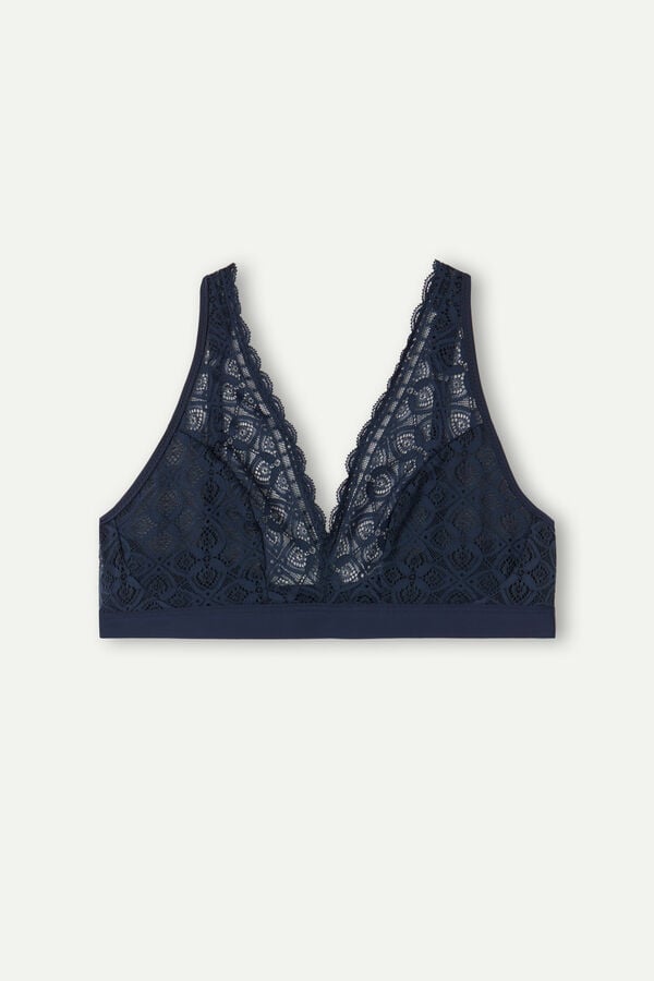 Sujetador Intimissimi Lara Triangle Lace Mujer Azules | PSKH-56807