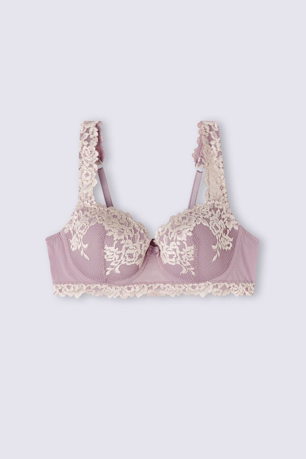 Sujetador Intimissimi Pretty Flowers Sofia Balconette Mujer Blancos | VWAY-09862