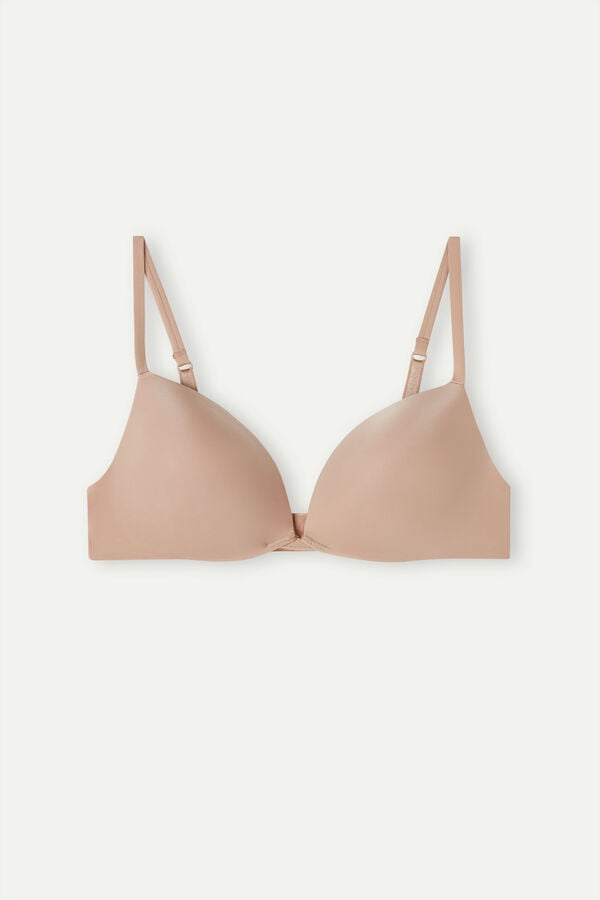 Sujetador Intimissimi Silvia Push-Up Ultralight Microfiber Mujer Naranjas Beige | SPED-36520