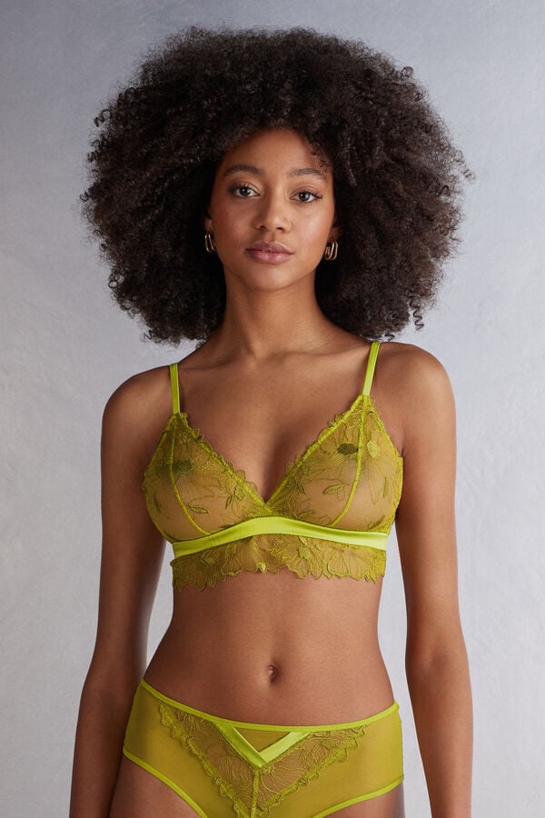 Sujetador Intimissimi Sweet Like Sugar Triangle Mujer Verdes | UHOK-05421