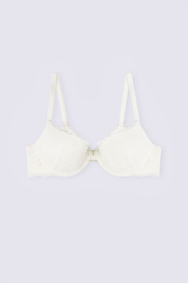 Sujetador Intimissimi The Most Romantic Season Bellissima Push-Up Mujer Blancos | HPXA-72365