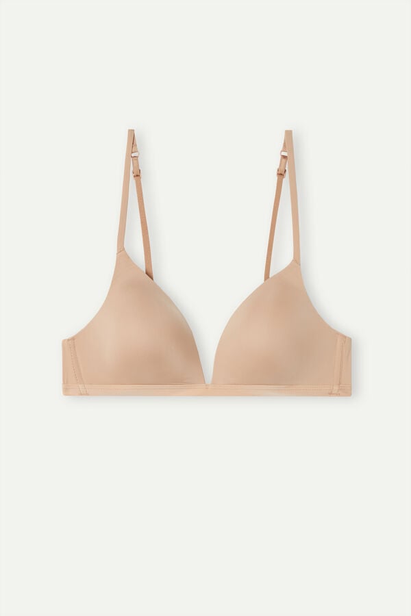 Sujetador Intimissimi Tiziana Triangle Ultralight Microfiber Mujer Naranjas Beige | TRFC-12854